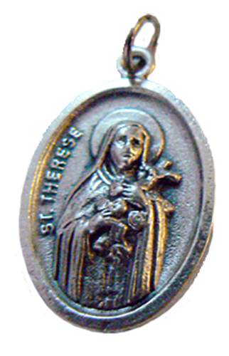 Medalla italiana de Sta. Teresa