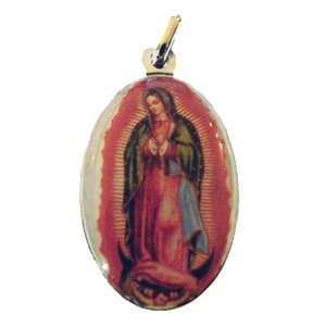 Medalla Virgen de Guadalupe a color
