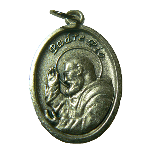 Medalla italiana del Padre Pío